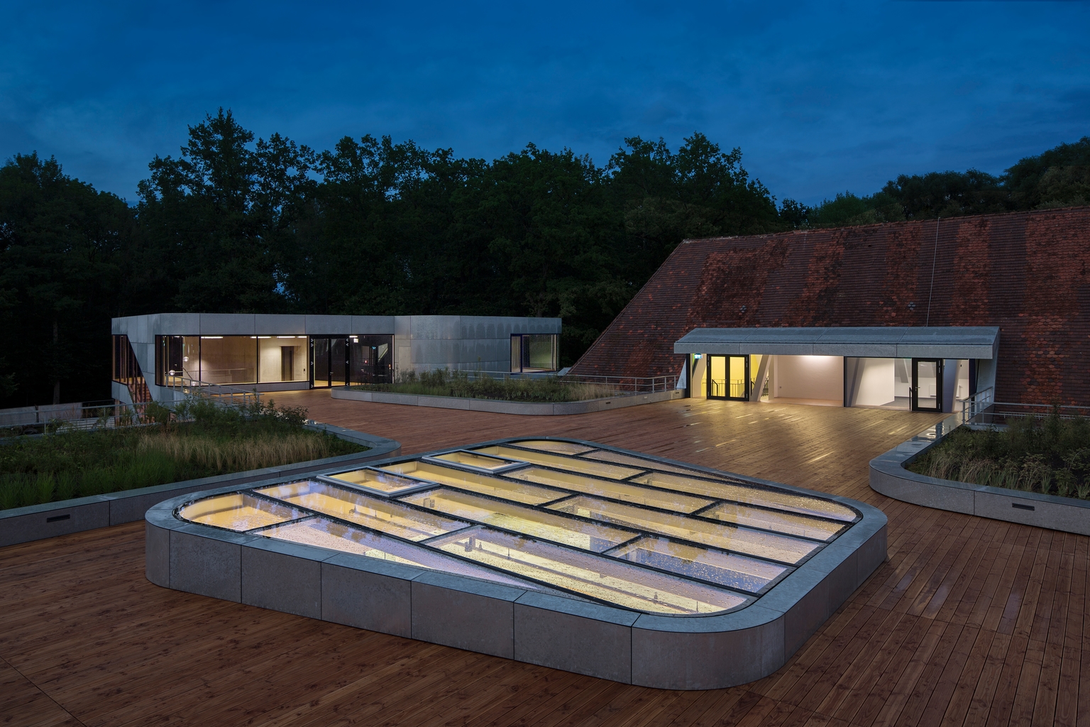 Beispielbild eines fertiggestellten Flachdachs